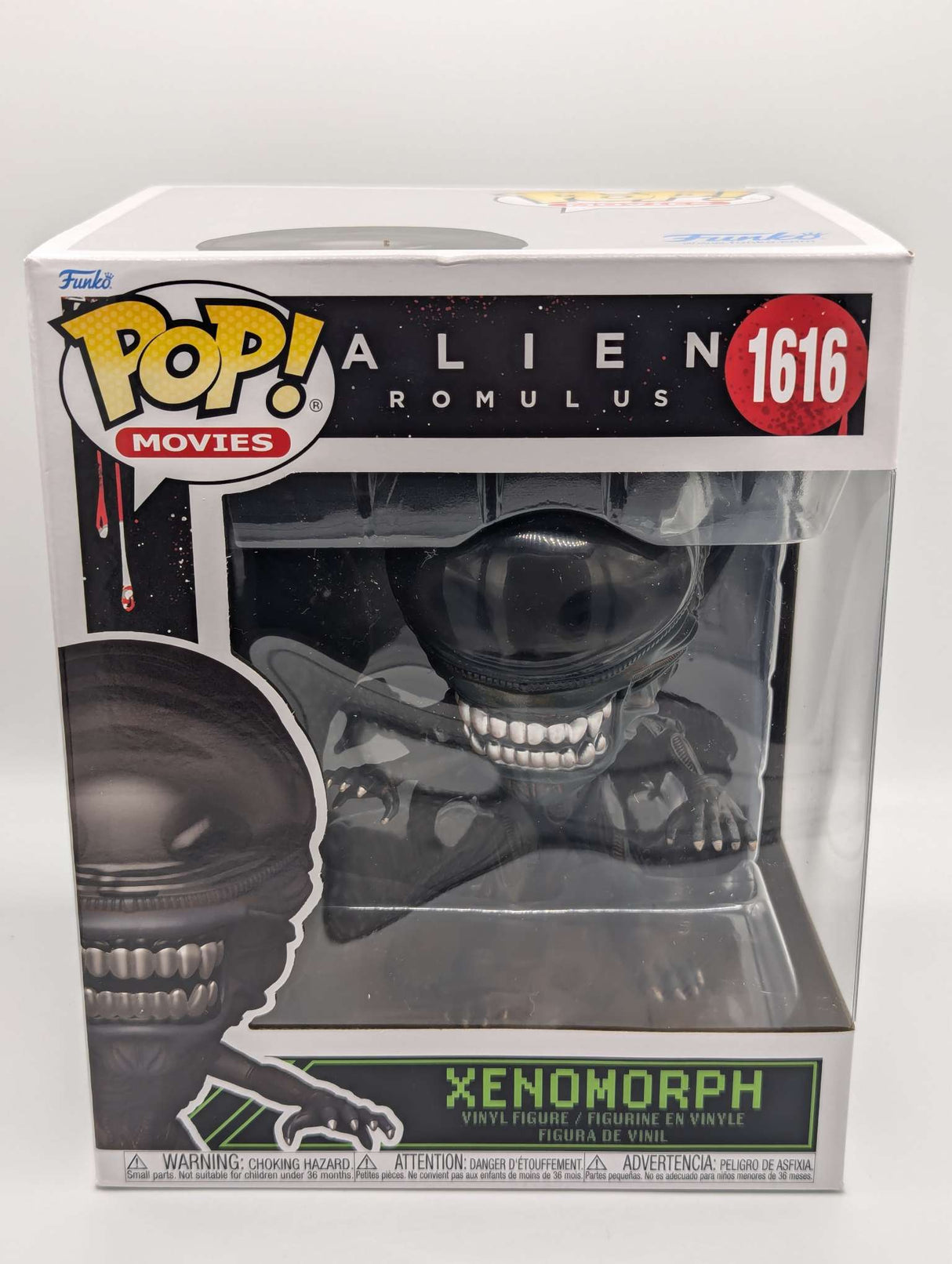 Damaged Box | Xenomorph | Alien Romulus | Funko Movies | #1616 | 6 inch