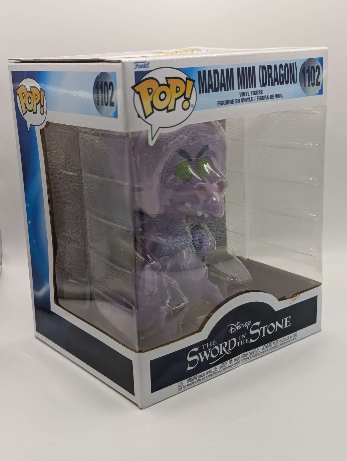 Funko Pop Disney | The Sword in the Stone | Madam Mim (Dragon) #1102 6 inch