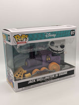 Box Damaged | Jack Skellington in Engine | Funko Pop Trains | Disney Nightmare Before Christmas #07