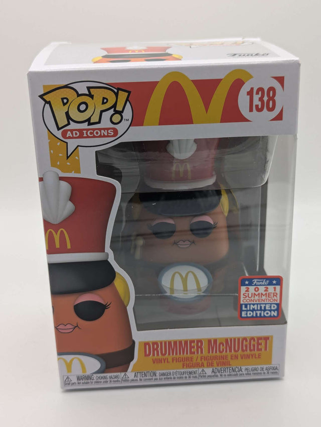 Damaged Box | Drummer McNugget | McDonalds | Funko Pop Ad Icons  #138