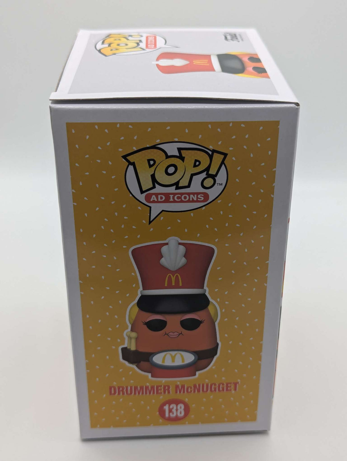 Damaged Box | Drummer McNugget | McDonalds | Funko Pop Ad Icons  #138