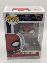 Damaged Box |  Spider-Man (Swinging) | No Way Home | Funko Pop Marvel #1160 Metallic