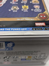 Damaged Box |  Spider-Man (Swinging) | No Way Home | Funko Pop Marvel #1160 Metallic