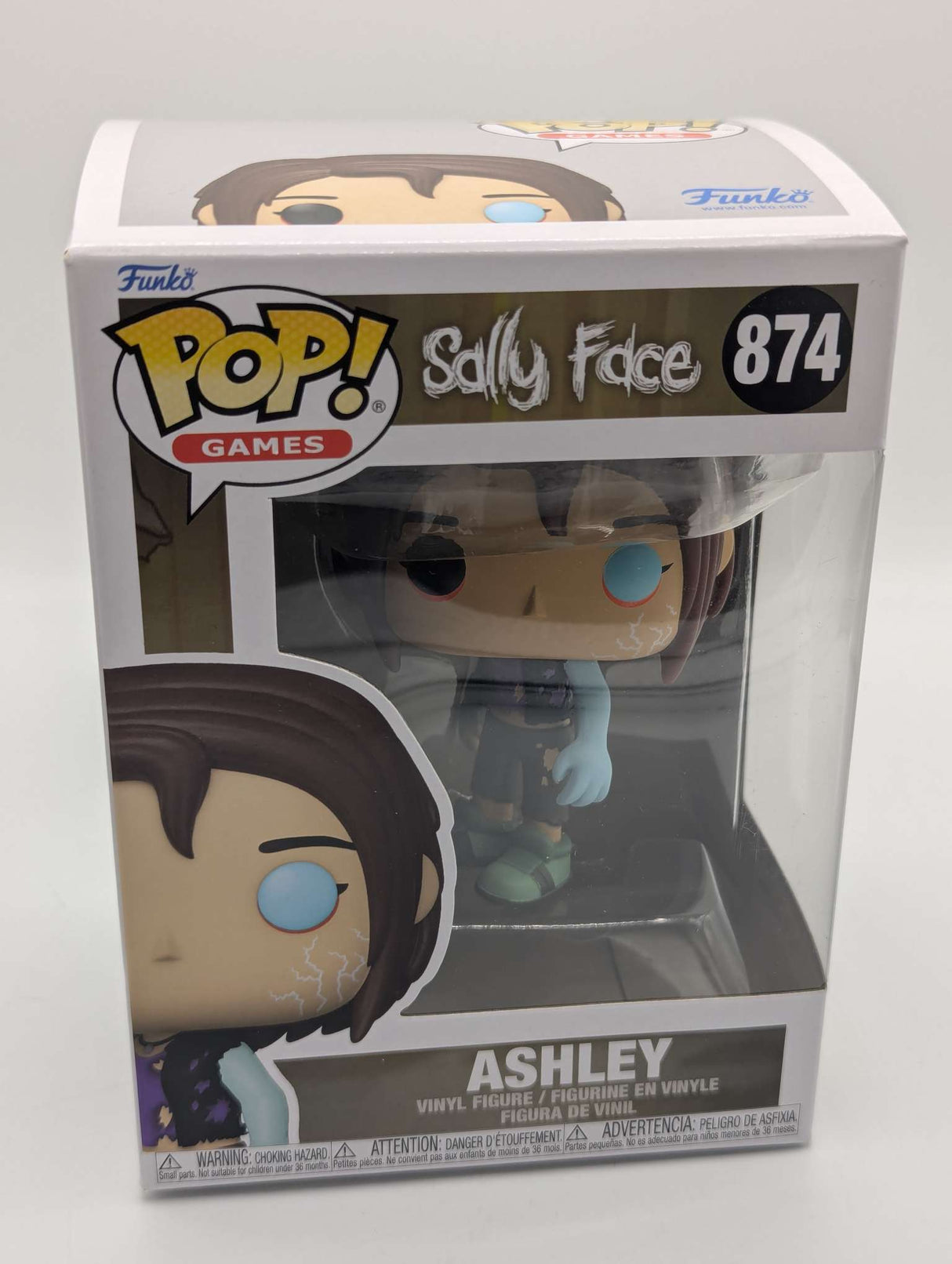 Damaged Box | Ashley | Sally Face | Funko Pop Games #874