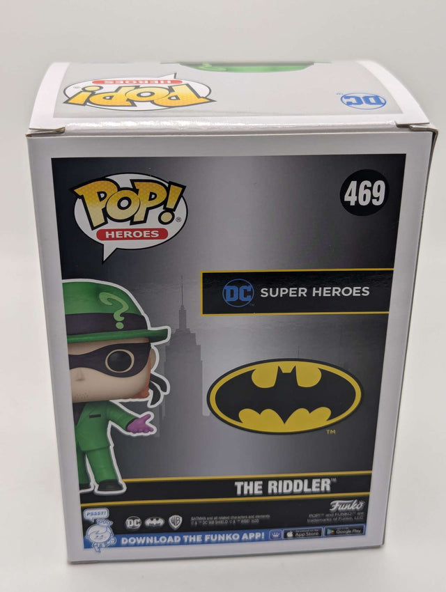 Damaged Box | DC The Riddler | Batman | Funko Pop Heroes #469