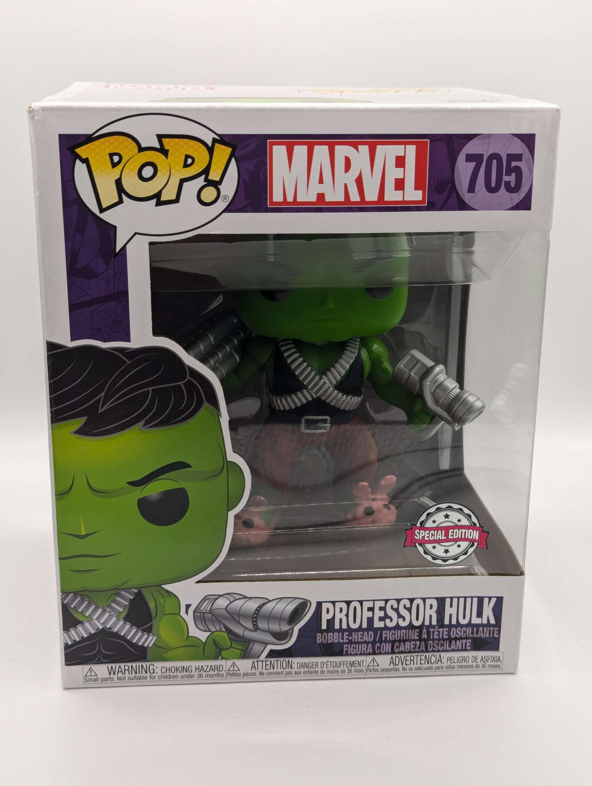 Damaged Box | Professor Hulk | Funko Pop Marvel #705