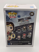 Damaged Box | Wonder Woman | Justice League | Funko Pop Heroes #206