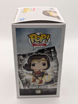 Damaged Box | Wonder Woman | Justice League | Funko Pop Heroes #206