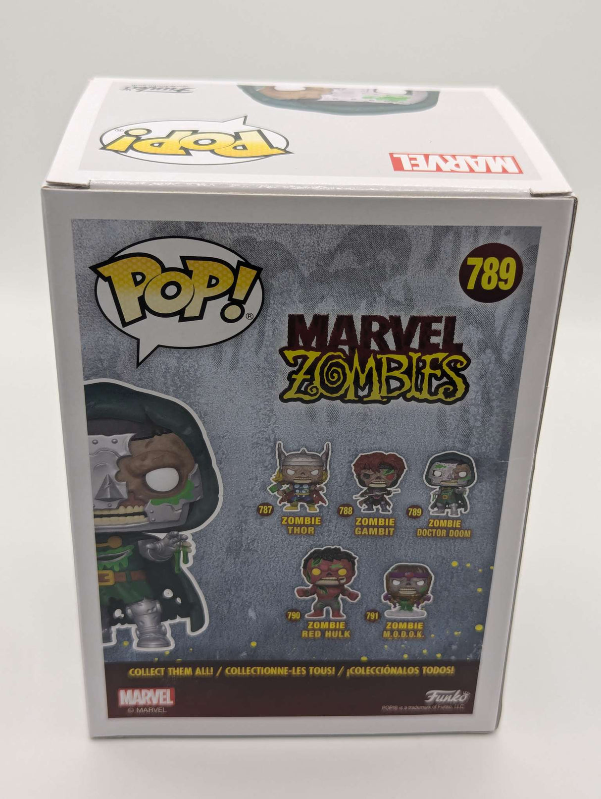 Damaged Box | Zombie Doctor Doom | Funko Pop Marvel Zombies  #789