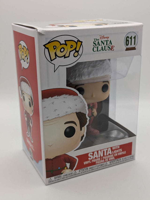 Damaged Box | Santa with Lights | The Santa Clause | Funko Disney Christmas #611