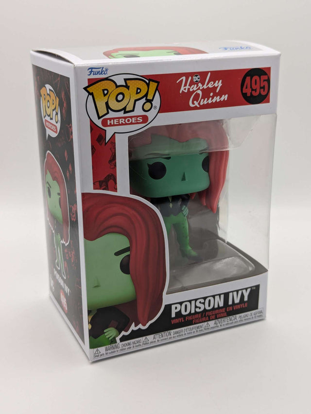 Damaged Box | Poison Ivy | DC Harley Quinn | Funko Pop Heroes #495