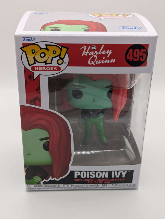 Damaged Box | Poison Ivy | DC Harley Quinn | Funko Pop Heroes #495