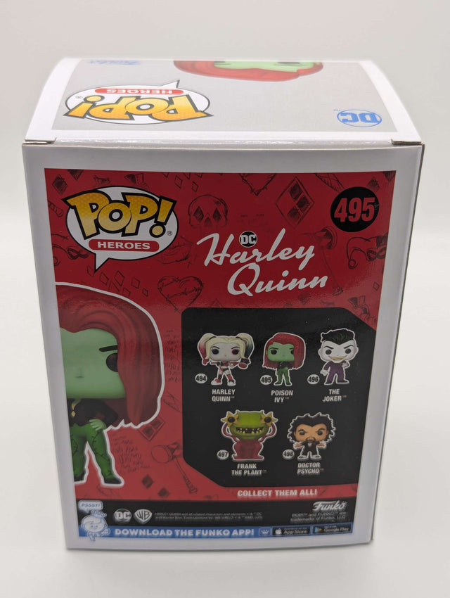 Damaged Box | Poison Ivy | DC Harley Quinn | Funko Pop Heroes #495