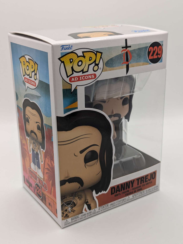 Damaged Box | Danny Trejo | Funko Pop Ad Icons #229