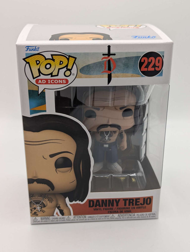 Damaged Box | Danny Trejo | Funko Pop Ad Icons #229