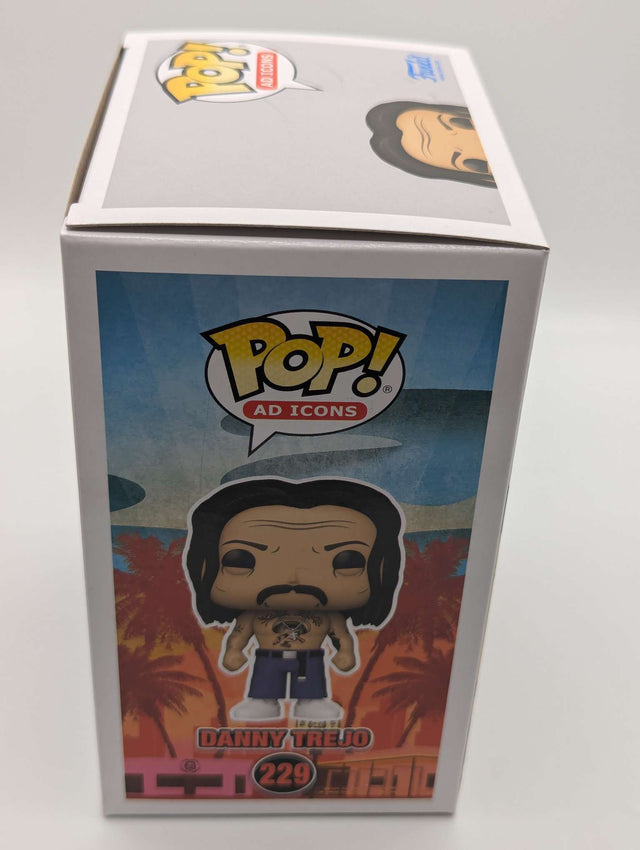 Damaged Box | Danny Trejo | Funko Pop Ad Icons #229