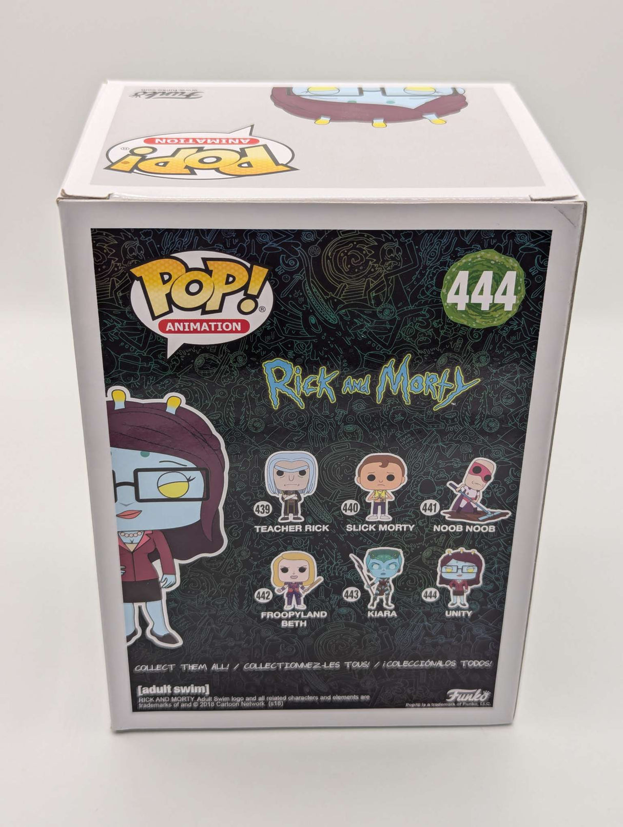 Damaged Box | Unity | Rick and Morty | Funko Pop Animation #444