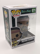 Damaged Box | Resistance Goldenfold | Rick and Morty | Funko Pop Animation #571