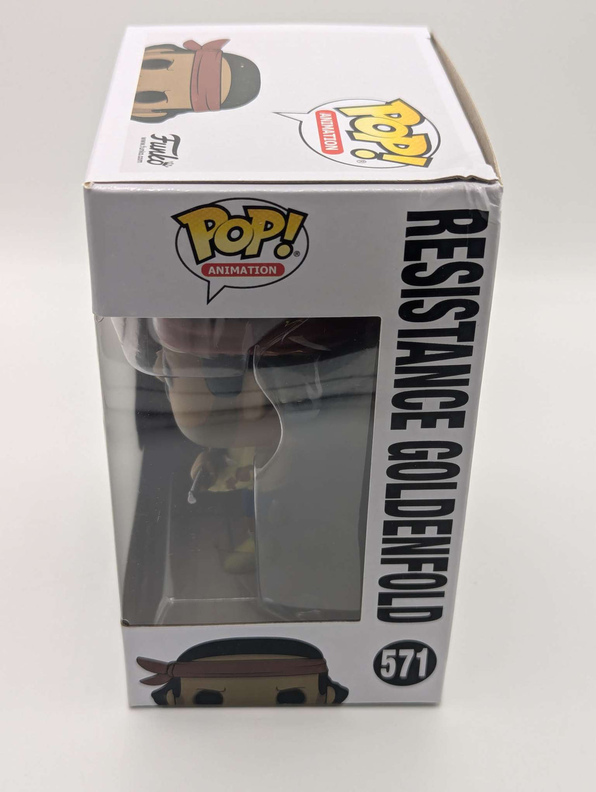 Damaged Box | Resistance Goldenfold | Rick and Morty | Funko Pop Animation #571