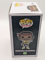 Damaged Box | Resistance Goldenfold | Rick and Morty | Funko Pop Animation #571