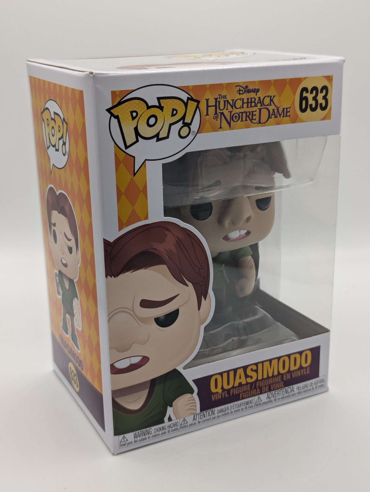 Damaged Box | Quasimodo | Disney Hunchback of Notre Dame | Funko Pop #633
