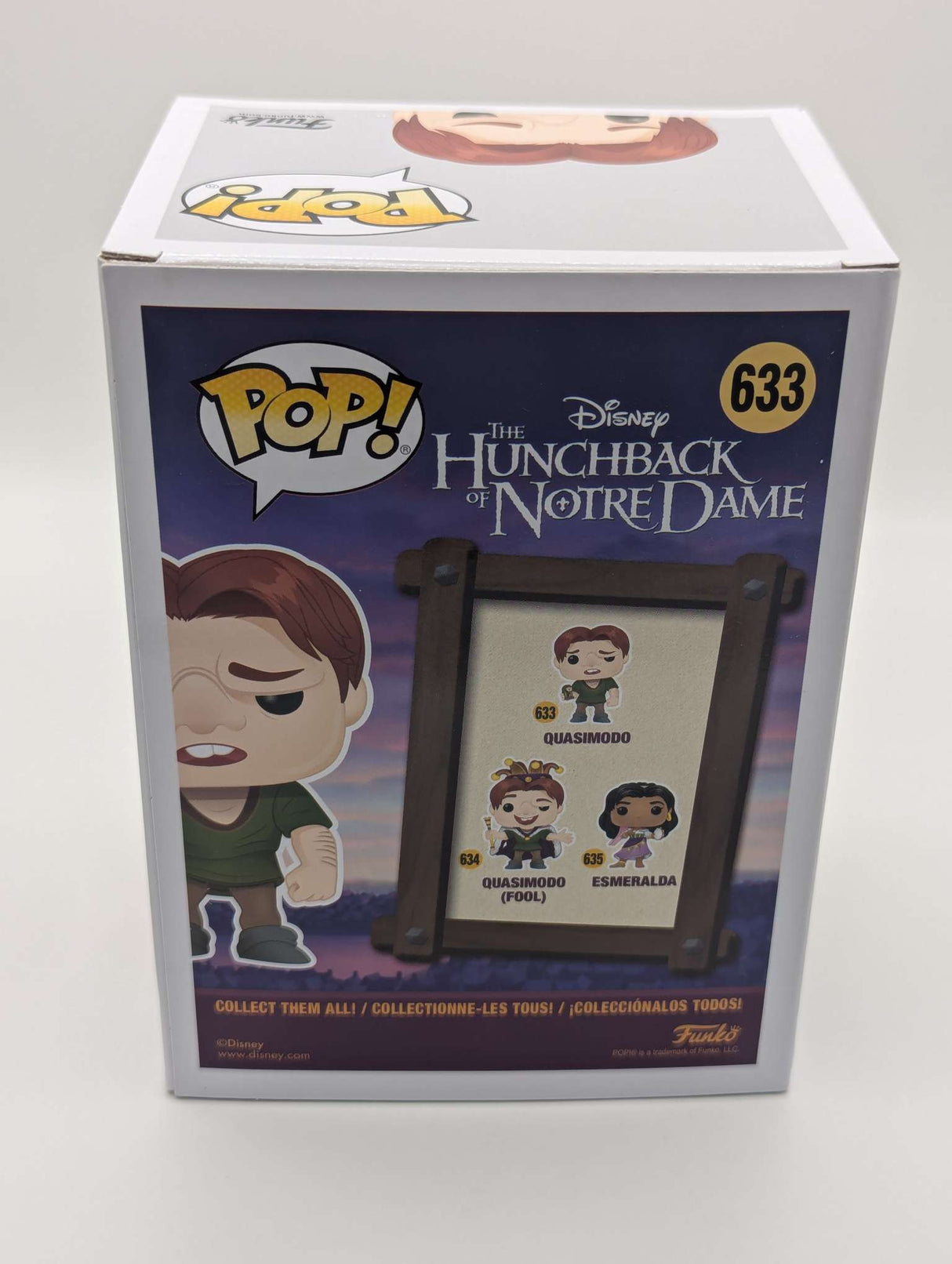 Damaged Box | Quasimodo | Disney Hunchback of Notre Dame | Funko Pop #633