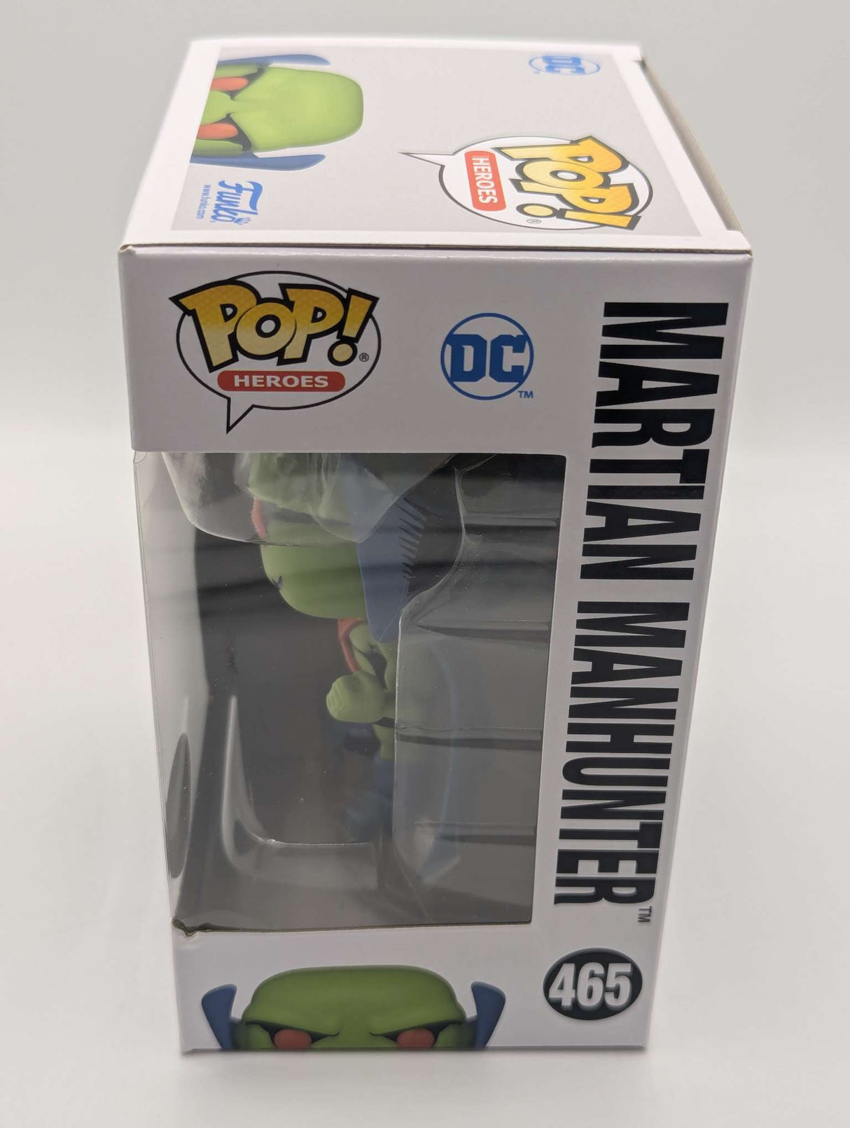 Damaged Box |  Martian Manhunter  | Justice League | Funko Pop Heroes | #465