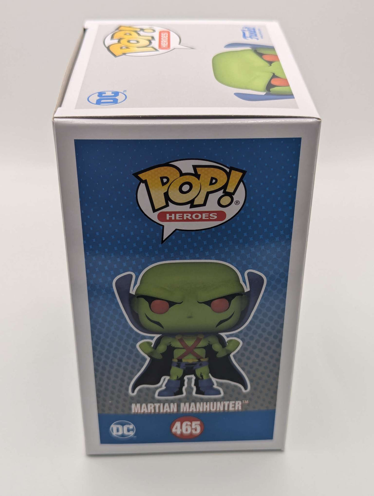 Damaged Box |  Martian Manhunter  | Justice League | Funko Pop Heroes | #465