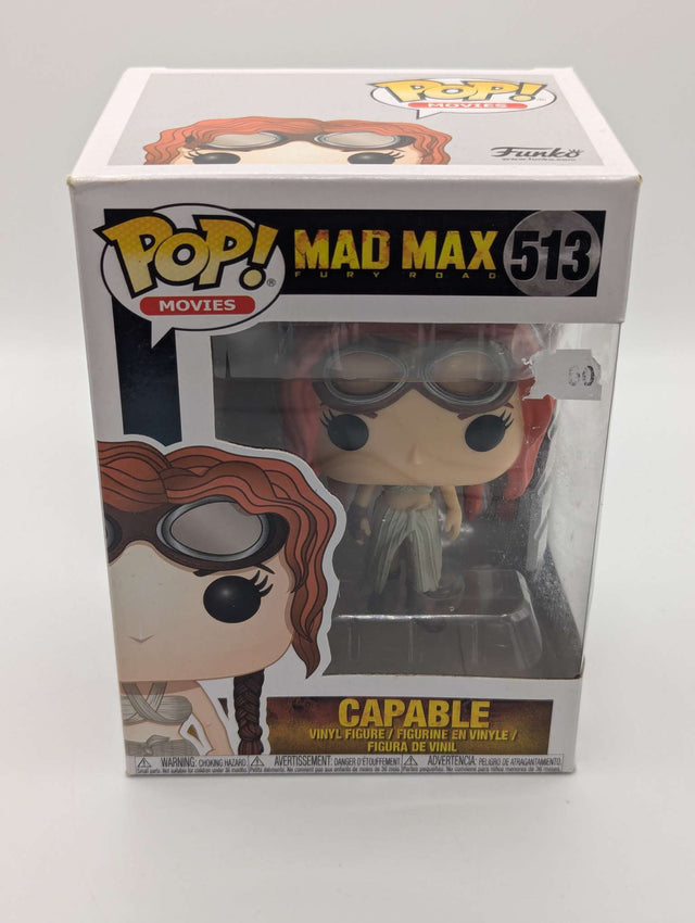 Damaged Box | Capable | Mad Max Fury Road | Funko Pop Movies #513