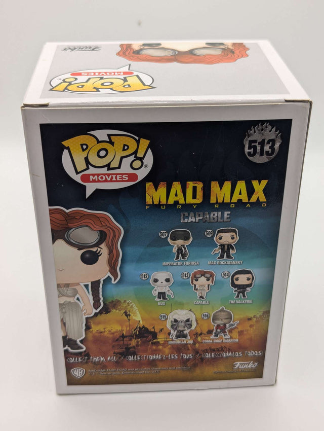 Damaged Box | Capable | Mad Max Fury Road | Funko Pop Movies #513