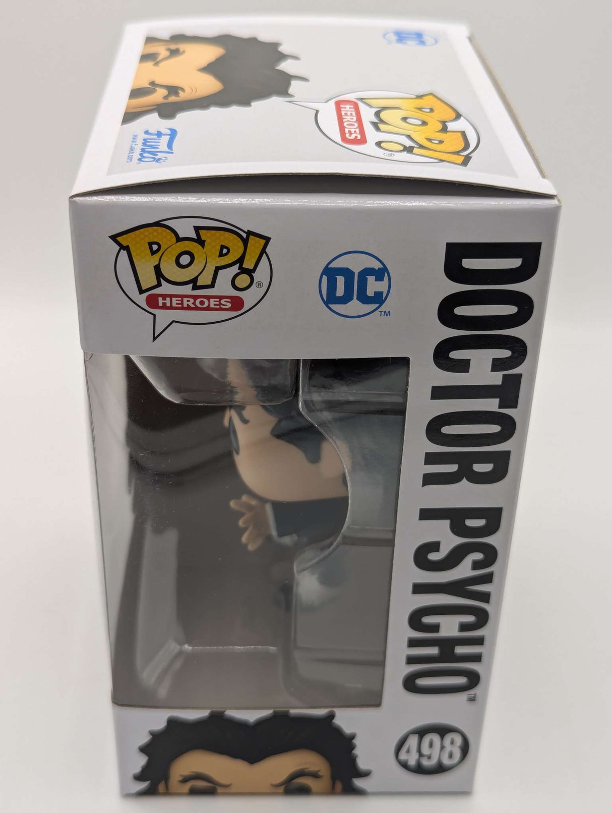 Damaged Box | Doctor Psycho | DC Harley Quinn | Funko Pop Heroes #498