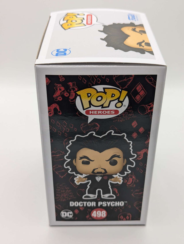 Damaged Box | Doctor Psycho | DC Harley Quinn | Funko Pop Heroes #498