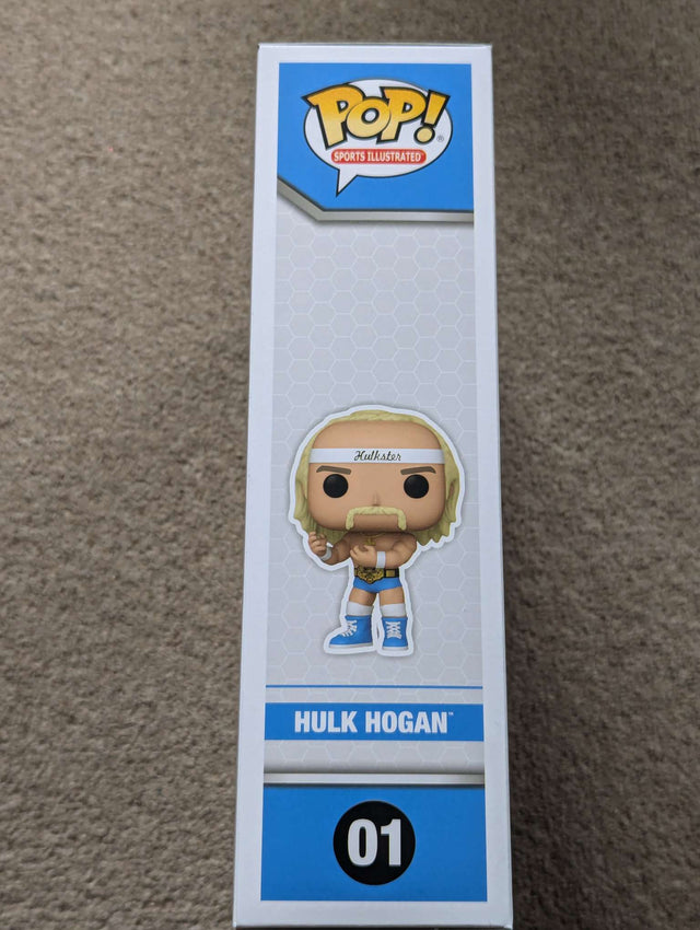 Damaged Box | Hulk Hogan Hulkster | | Sports Illustrated | Funko Pop WWE   #01