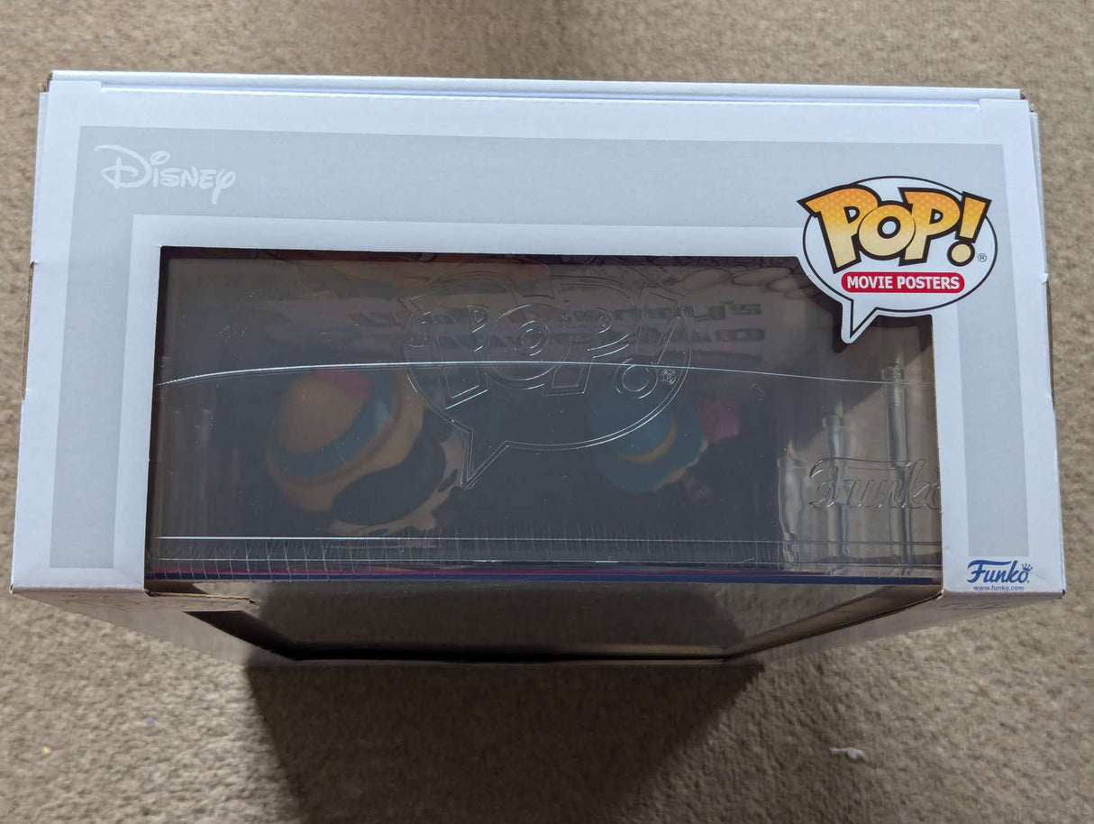 Damaged Box | Disney Pinocchio and Jiminy Cricket | Funko Pop Movie Posters #08