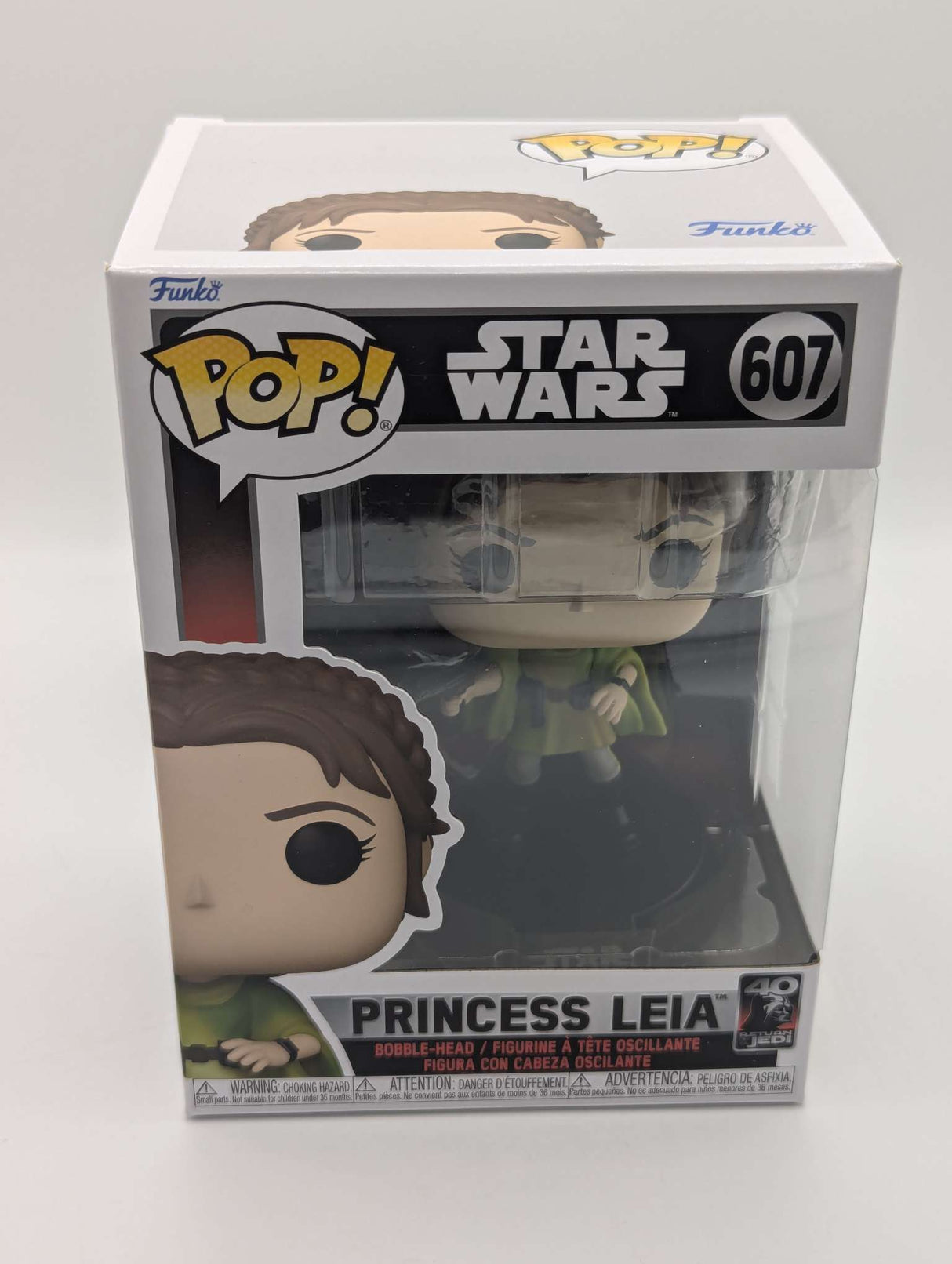 Funko Pop Star Wars |  Return of The Jedi | Princess Leia (Endor) #607