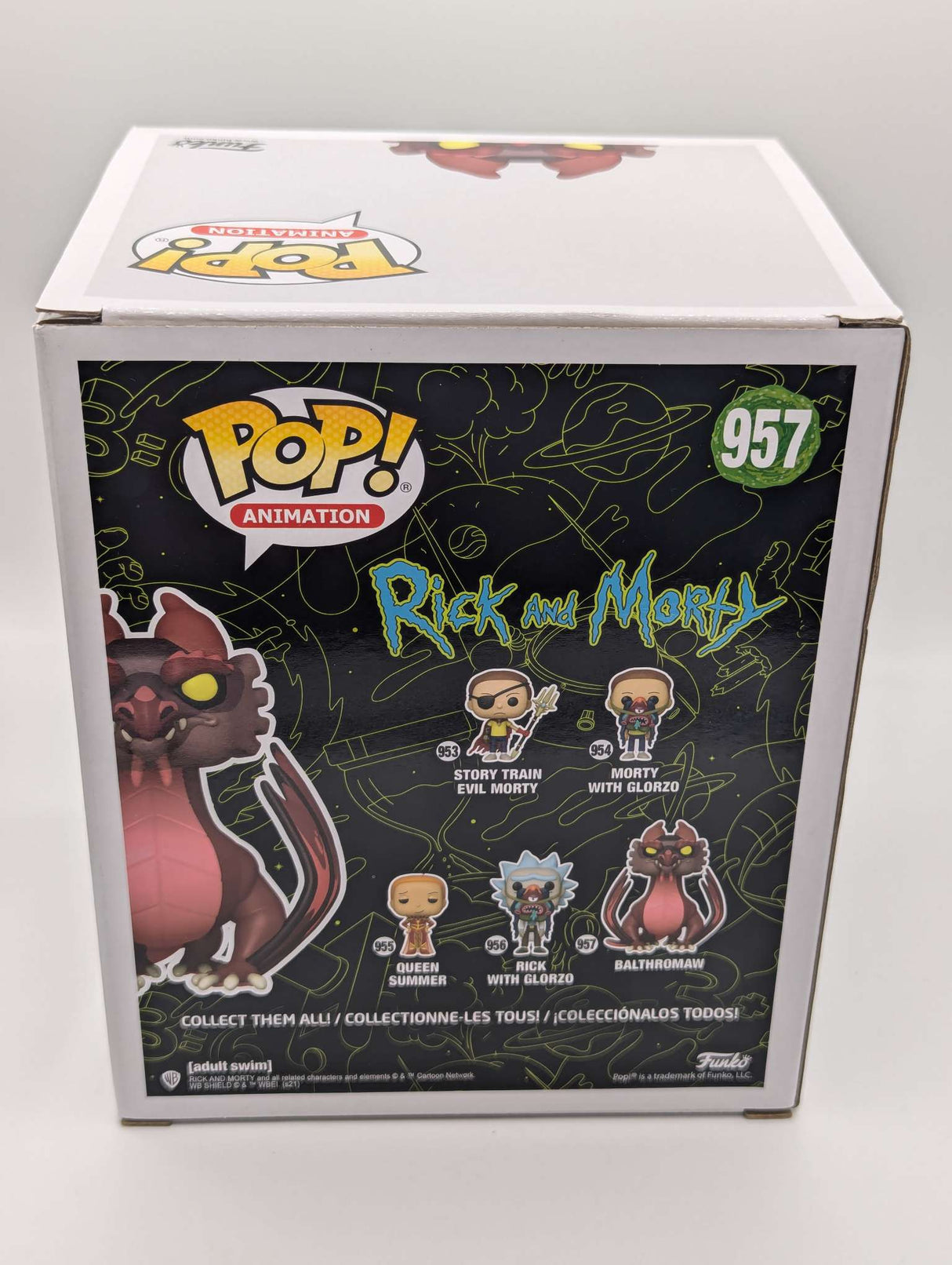 Damaged Box | Rick and Morty | Funko Pop Animation 6" #957