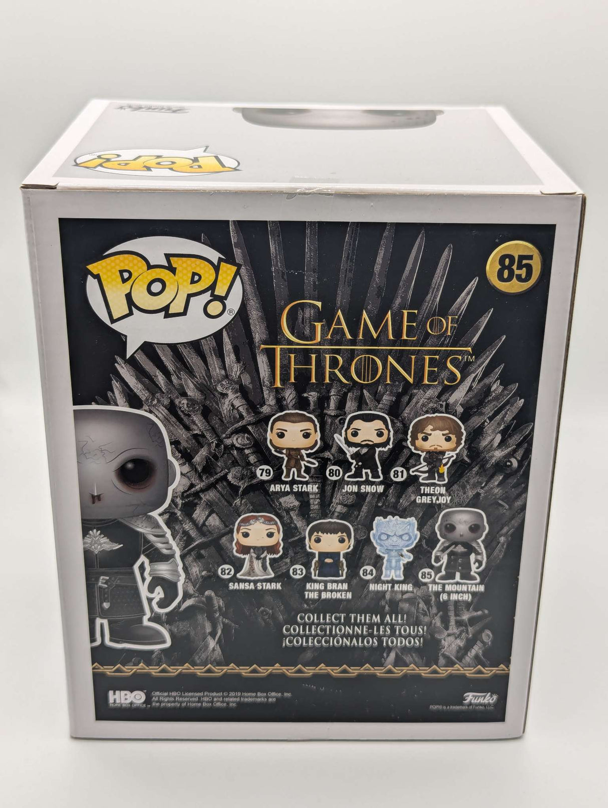 Damaged Box | The Mountain | Game of Thrones | Funko Pop #85