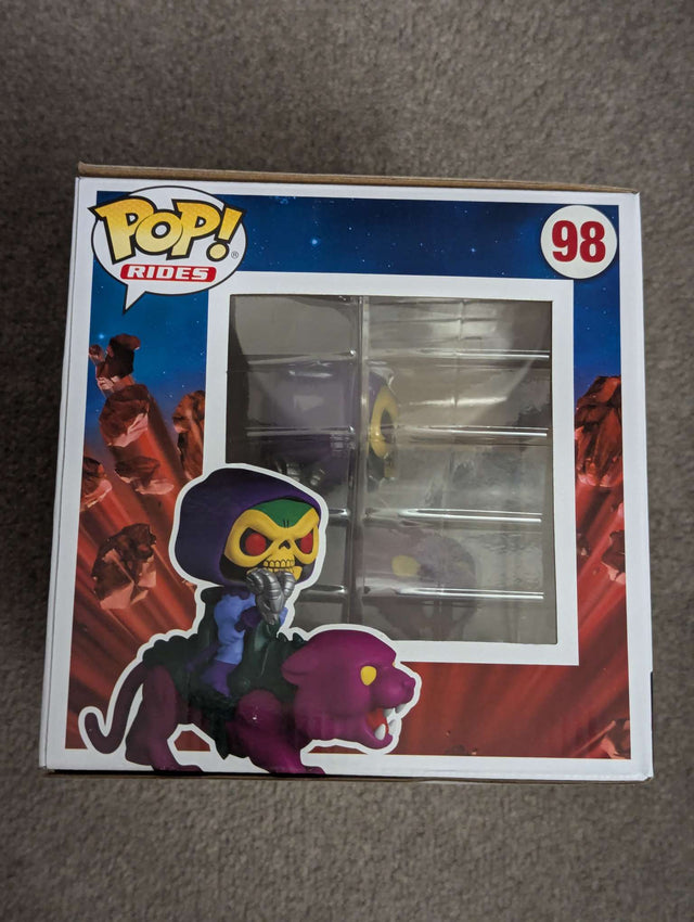 Damaged Box | Funko Pop Rides | Masters of the Universe | Skeletor on Panthor #98