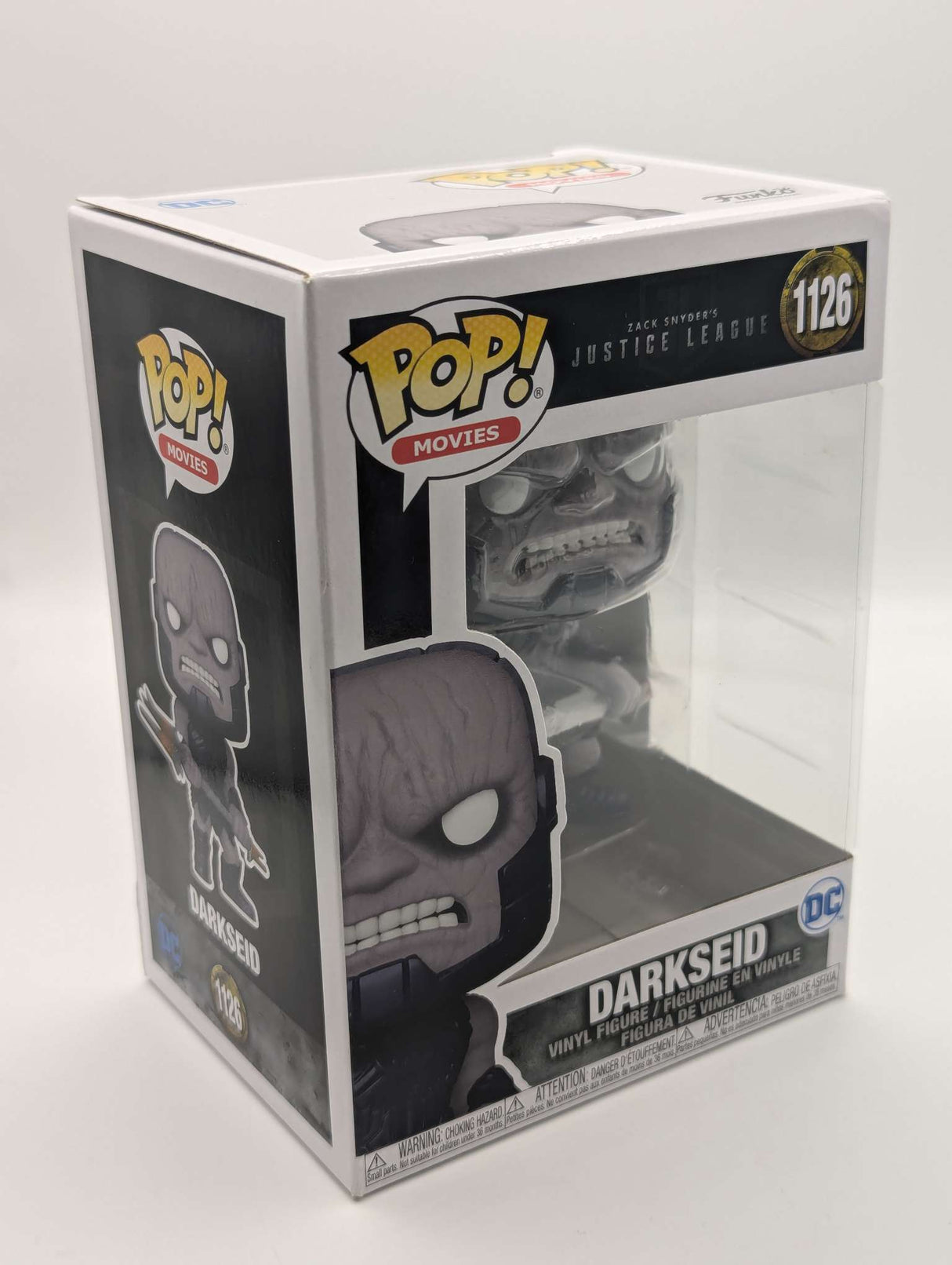 Damaged Box | Funko Pop Heroes | Zack Snyder’s Justice League | Darkseid | Metallic #1126