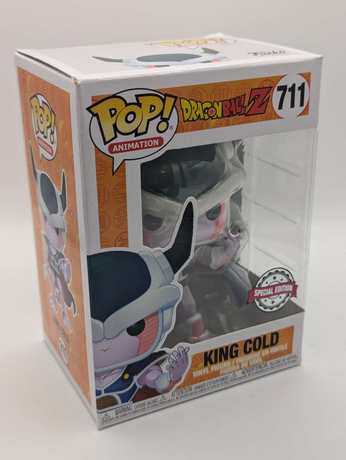 Damaged Box | Funko Pop Animation | Dragon Ball Z | King Cold #711