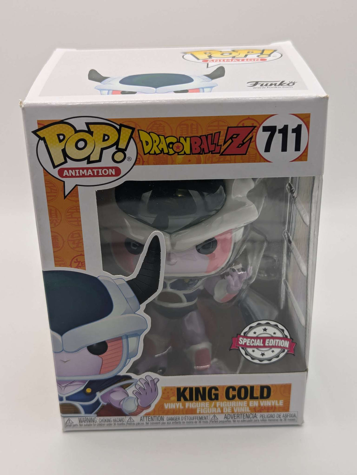 Damaged Box | Funko Pop Animation | Dragon Ball Z | King Cold #711