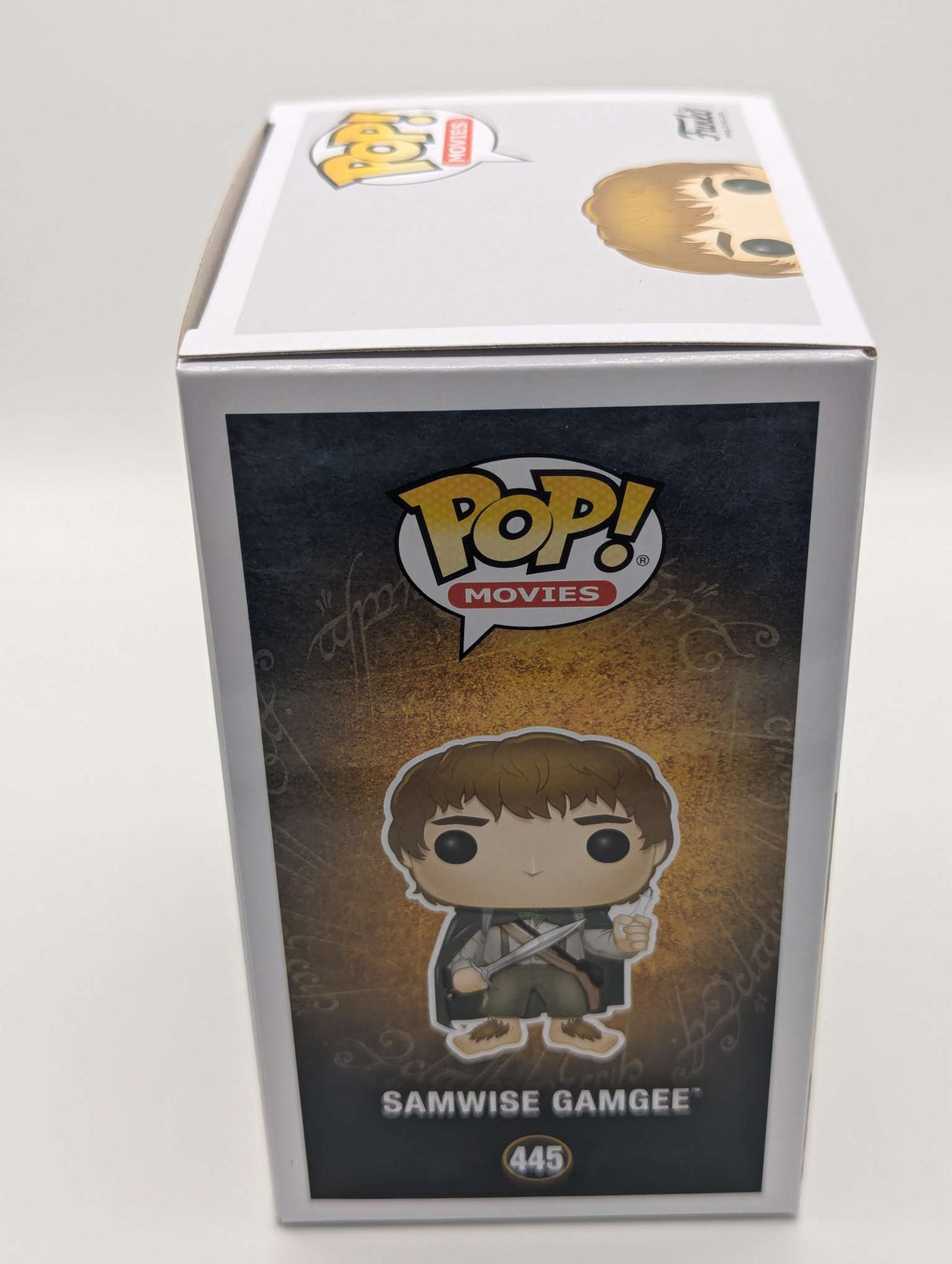 Damaged Box | Samwise Gamgee  (Glow in the Dark) | Lord of the Rings | Funko Pop Movies #445