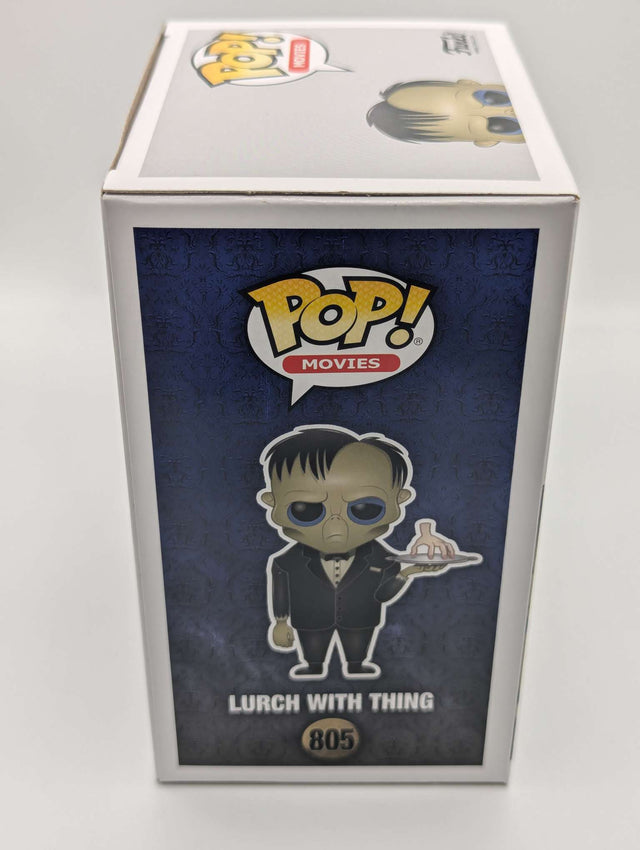 Damaged Box | Funko Movies | Addams Family | Lurch with Thing #805