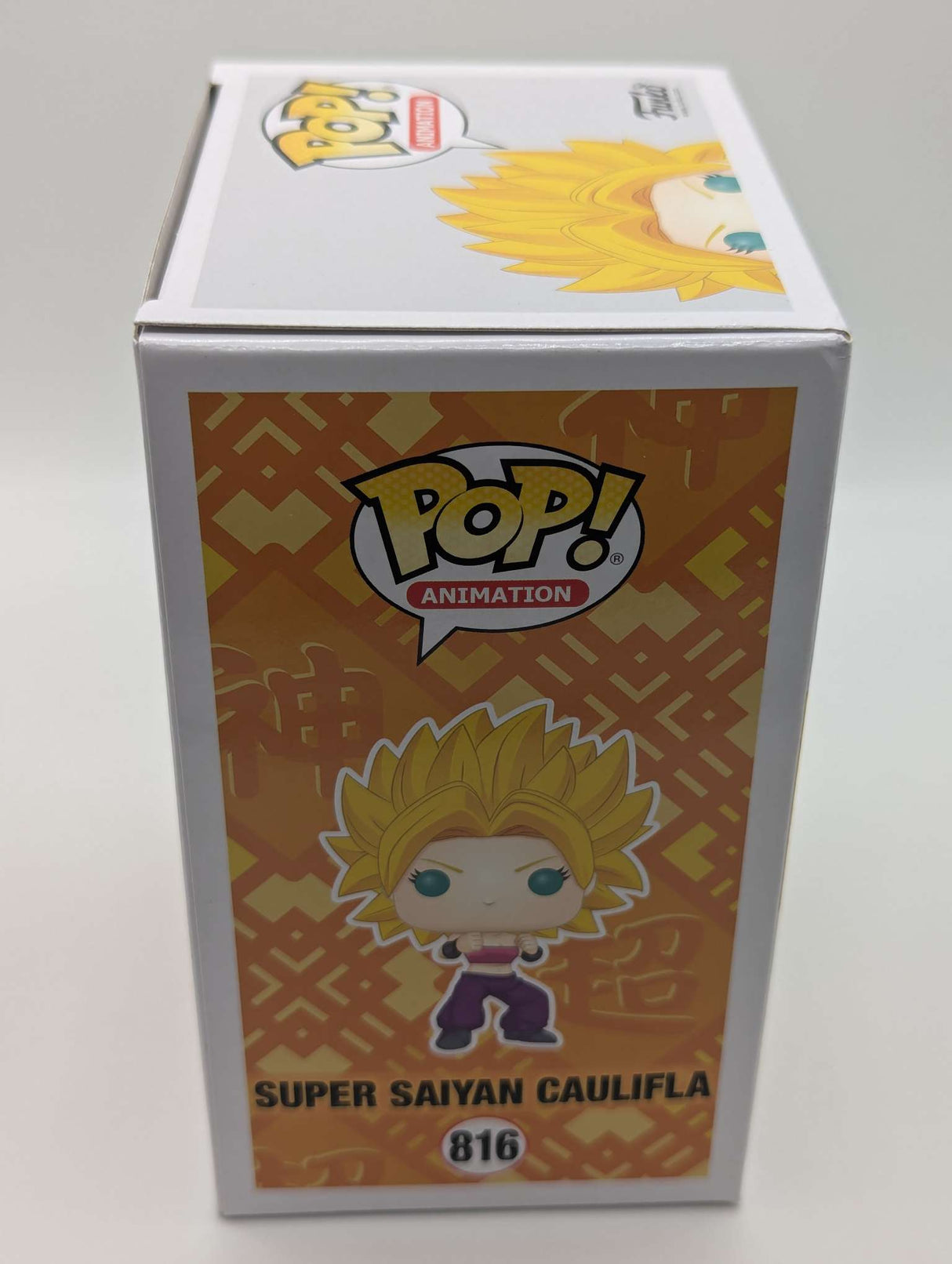 Damaged Box | Funko Pop Animation | Dragon Ball Z | Super Saiyan Caulifla #816