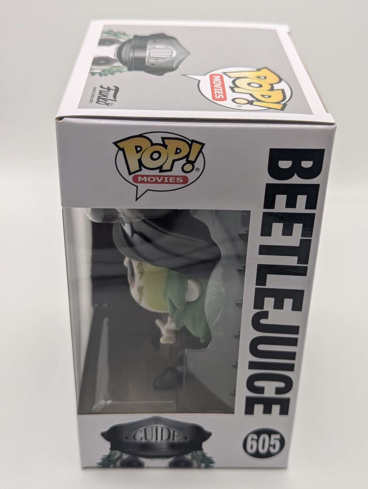 Damaged Box | Funko Pop Movies | Beetlejuice (Guide Hat) #605