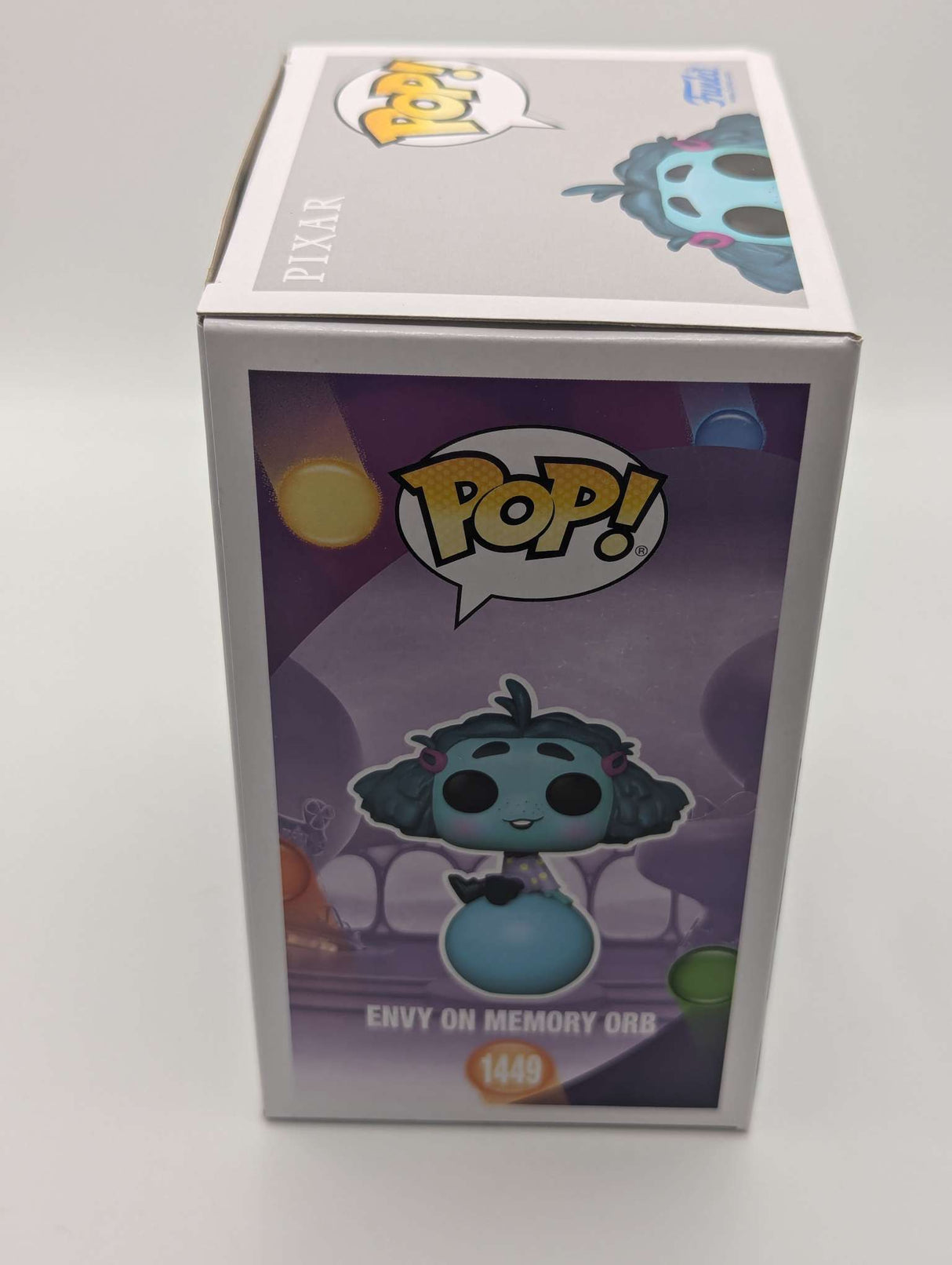 Damaged Box | Funko Pop Disney | Inside Out 2 | Envy on Memory Orb #1449