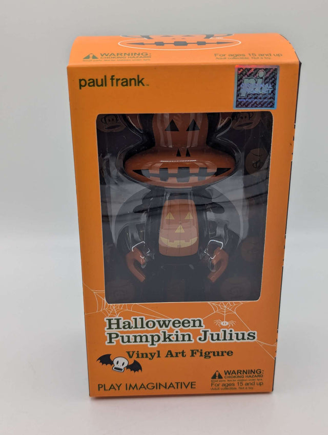 Paul Frank | Halloween Pumpkin Julius | Vinyl Art Figure