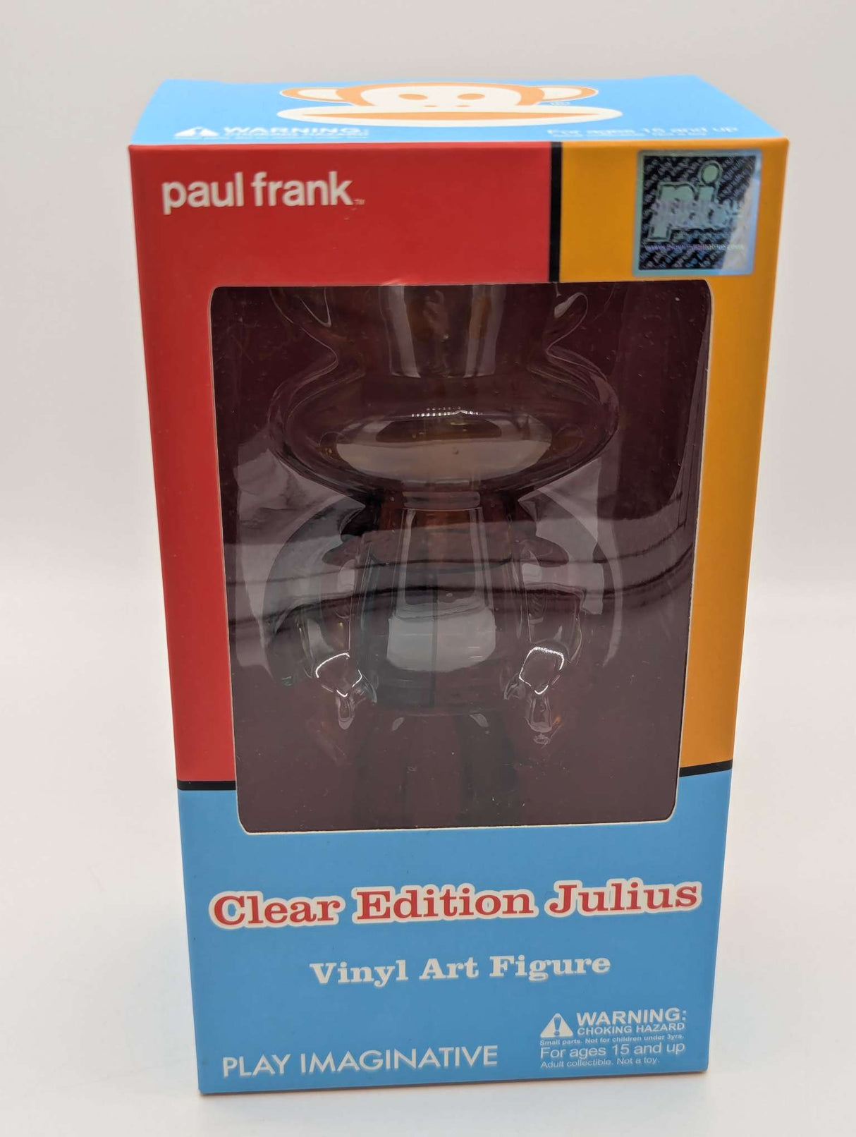 Paul Frank | Clear Edition Julius | Vinyl Art Figure