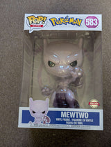 Damaged Box | Funko Pop Games | Pokemon | MewTwo 10 inch #583