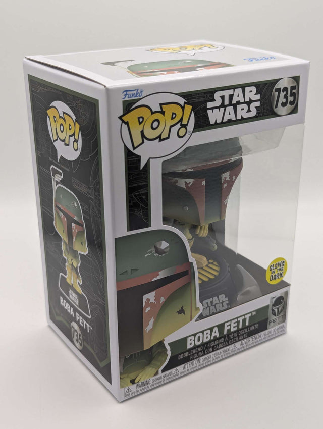 Funko Pop Star Wars | Fett Legacy | Boba Fett (Glow in the Dark) #735